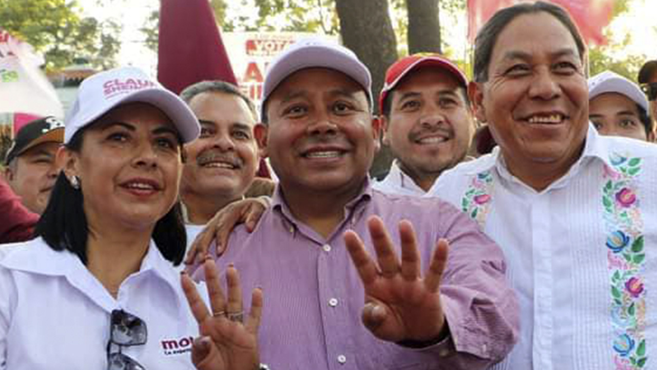 Con entusiasmo ciudadano, Javier Rivera se une a la visita de Claudia Sheinbaum en Tlaxcala