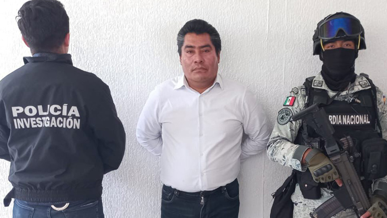 Ejecutan Orden de Aprehensión en contra de Hildeberto Pérez Álvarez, presidente municipal de Zacatelco