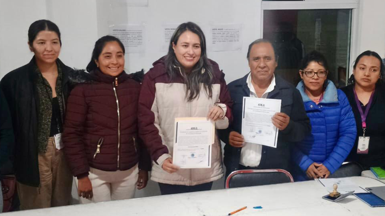 Se confirma triunfo de Blanca Angulo en Chiautempan