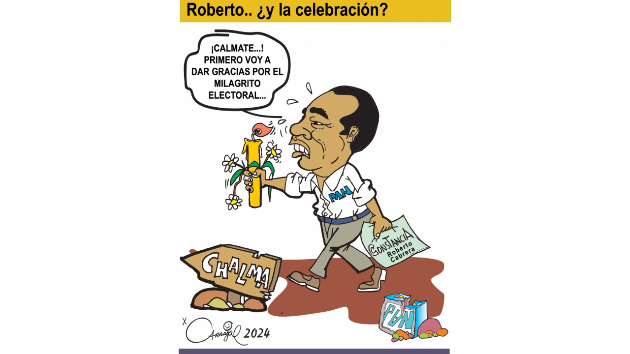 Roberto ¿y la celebración?