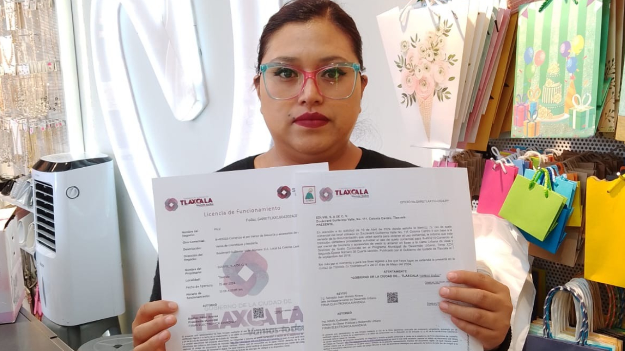 El Ayuntamiento ha entregado 264 licencias de funcionamiento en Tlaxcala Capital