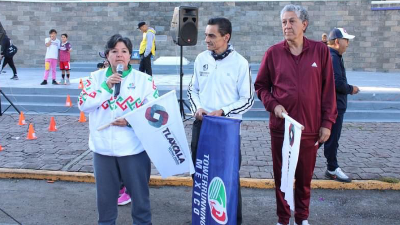 De manera exitosa se lleva a cabo carrera atlética Towerruning en Tlaxcala Capital