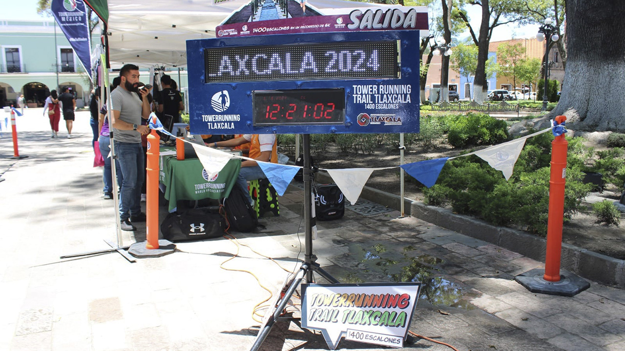 Todo listo para la novena edición de la carrera Towerruning Tlaxcala 2024