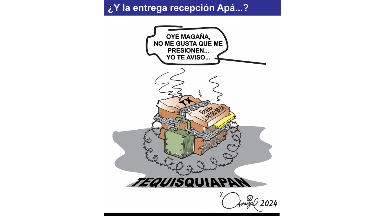 ¿Y la entrega recepción apá?