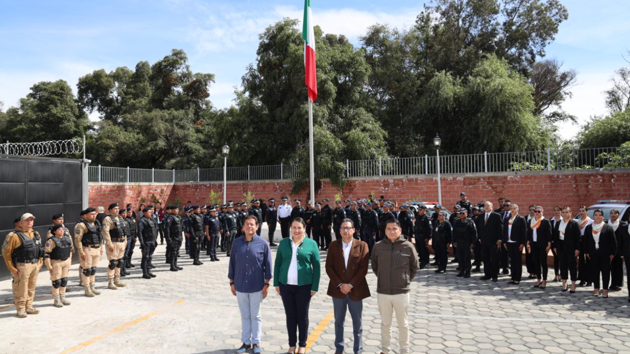 Reafirma Blanca Angulo compromiso con la seguridad de Chiautempan