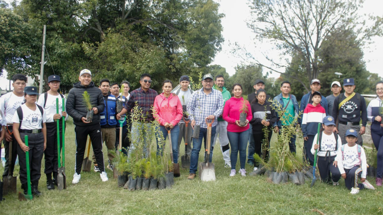 Se lleva a cabo la primera campaña de reforestación en Zacatelco