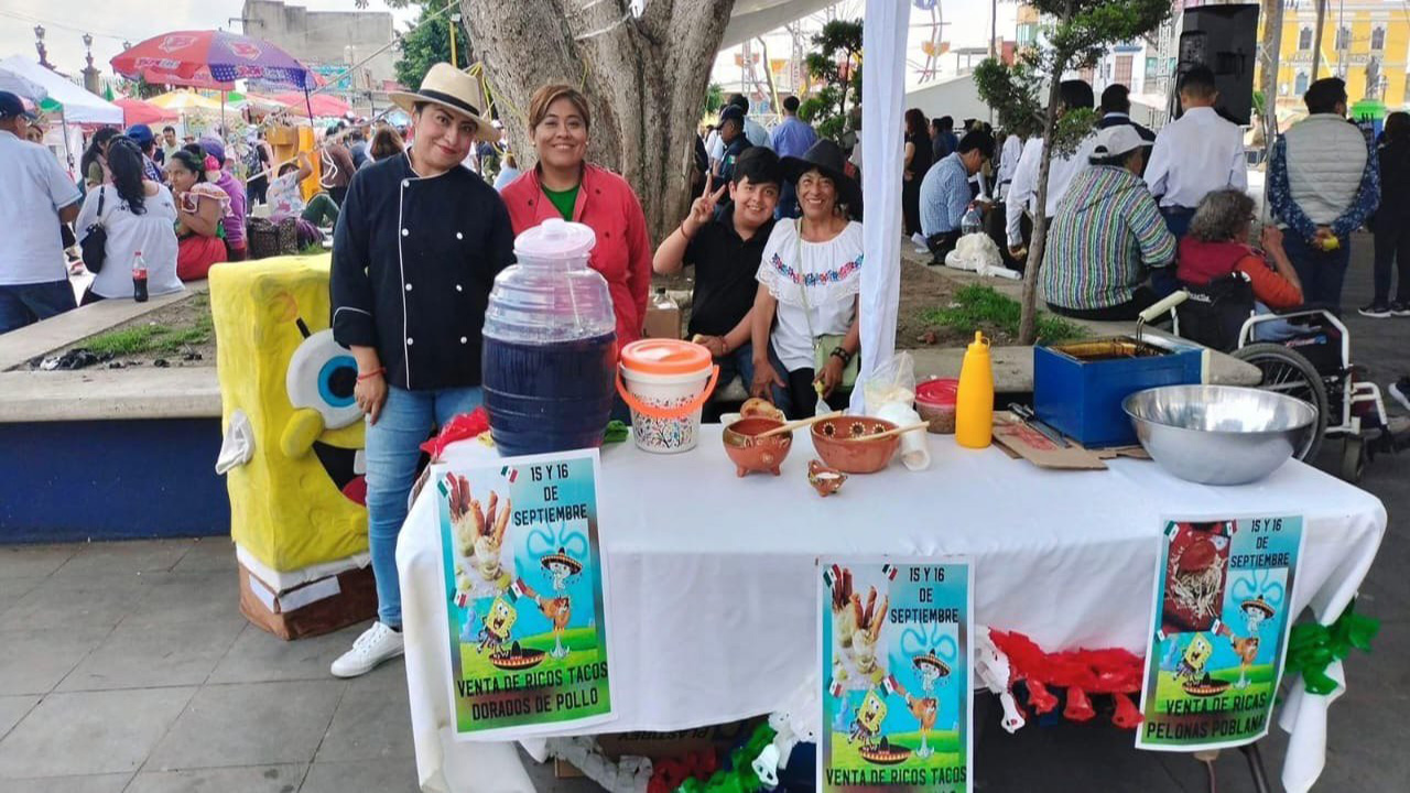 Gobierno Municipal de Zacatelco apoya el comercio local durante las fiestas patrias