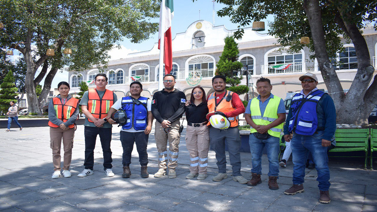 Gobierno Municipal de Zacatelco promueve la prevención de sismos a través del Macro Simulacro Nacional 2024.