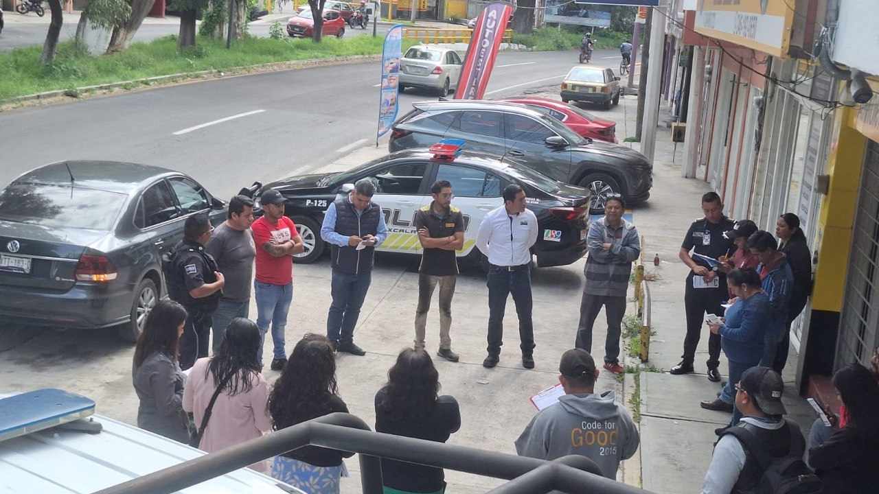 Refuerza Policía de Tlaxcala la organización y conformación de los comités de Vecinos Vigilantes