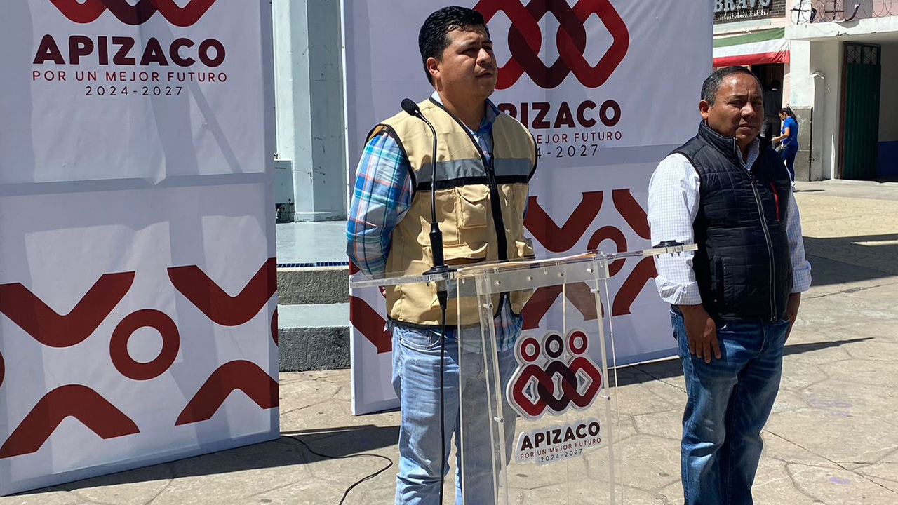 Se dedica un minuto de silencio a víctimas de los sismos en simulacro de Apizaco