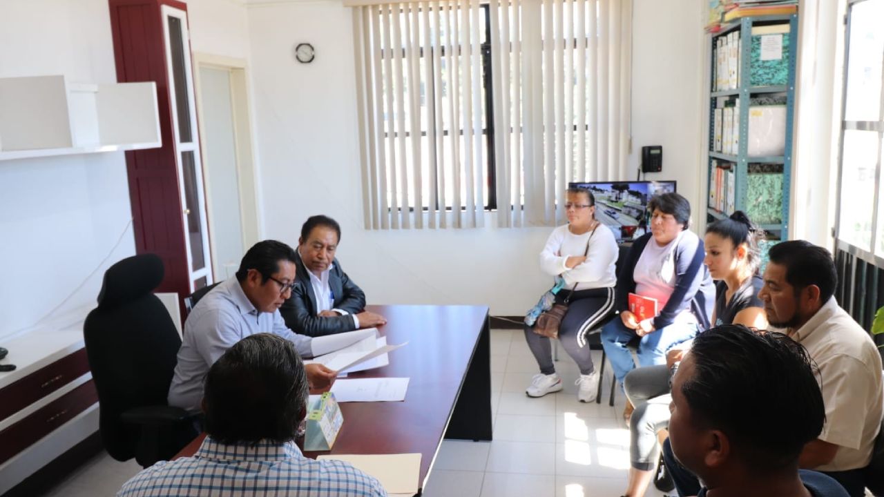 La trinidad Chimalpa recibe la visita del presidente Municipal para atender demandas ciudadanas