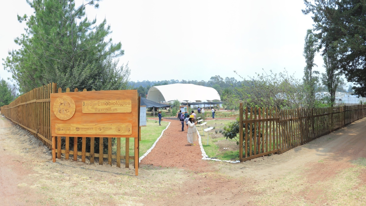 Organizan CONABIO y UATx taller de monitoreo comunitario de aves en el Jardín Etnobiológico Tlaxcallan