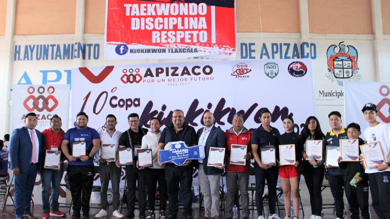 Concluye con éxito el torneo de taekwondo en Apizaco