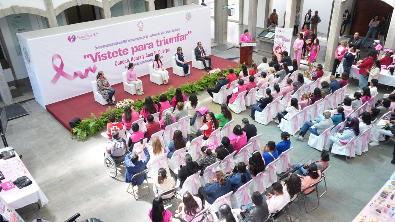 Conmemora Congreso del Estado el Día Mundial de la Lucha Contra el Cáncer de Mama