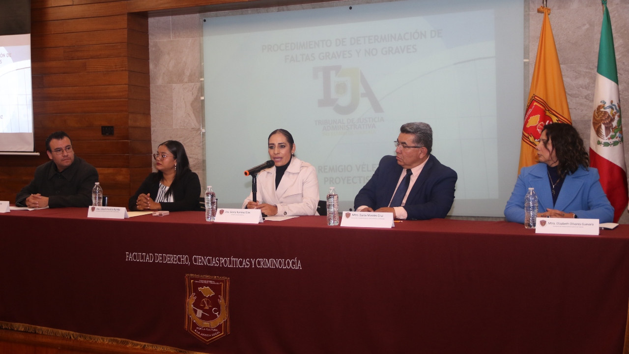 Finaliza ciclo de conferencias “Gobernanza y Transparencia: Estrategias Anticorrupción desde el Sistema Estatal”, en la UATx