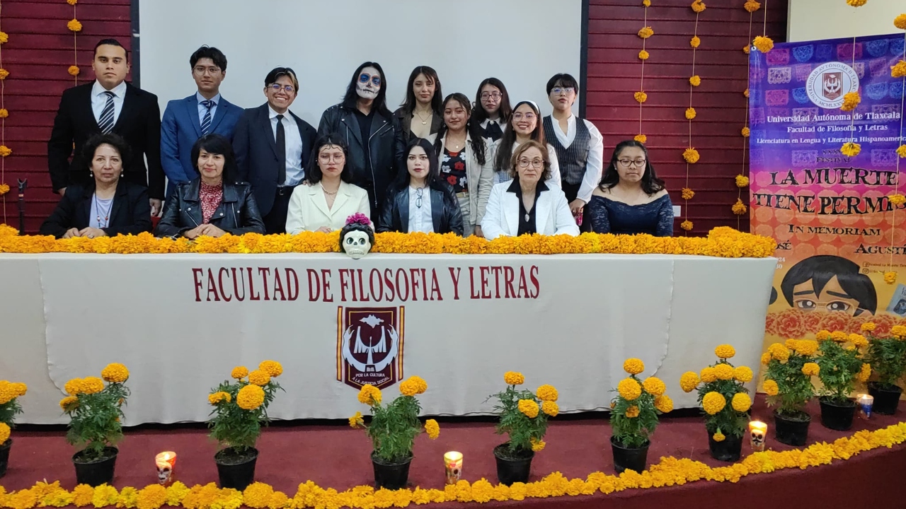 Comienza en la UATx el “Festival la Muerte tiene Permiso”  In memoriam José Agustín