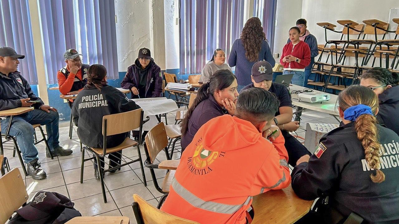 Con capacitación sensibilizan sobre violencia de género a policías de Huamantla