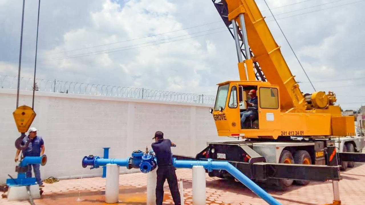 Ejecuta Capamh  plan integral de mantenimiento preventivo en pozos de Huamantla