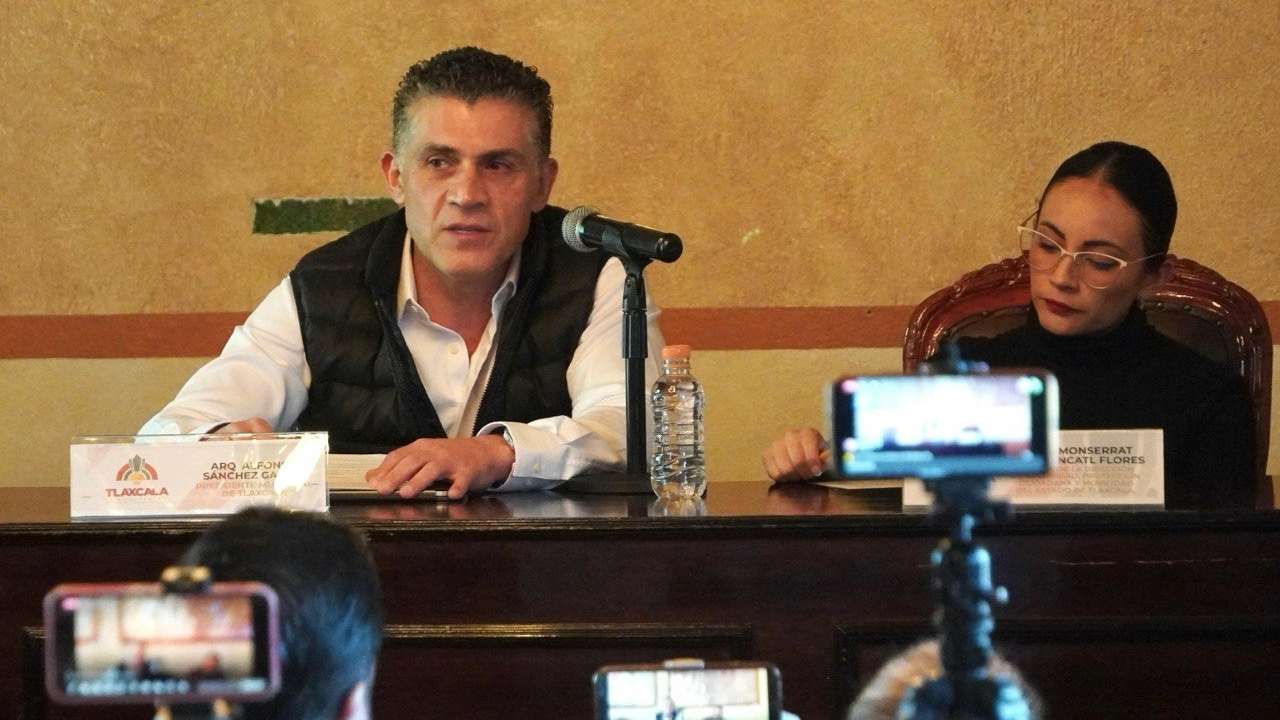 Anuncia presidente Alfonso Sánchez medidas para mejorar seguridad en el municipio de Tlaxcala de Xicohténcatl