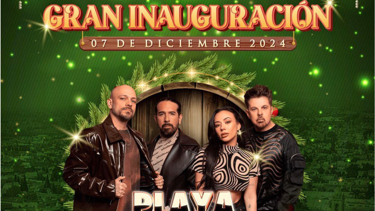 Con gran concierto gratuito de “PLAYA LIMBO” dará inicio la aldea mágica 2024 de Huamantla