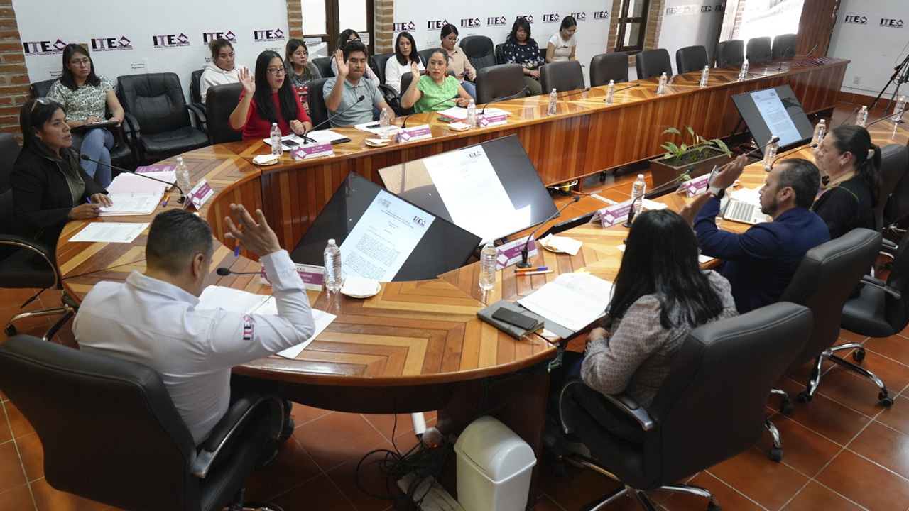 Aprueba ITE medidas de seguridad de boletas electorales para el pelepj 2024-2025.