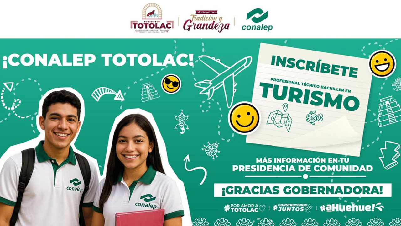 ¡CONALEP llega a Totolac! Una nueva oportunidad educativa para la juventud tlaxcalteca