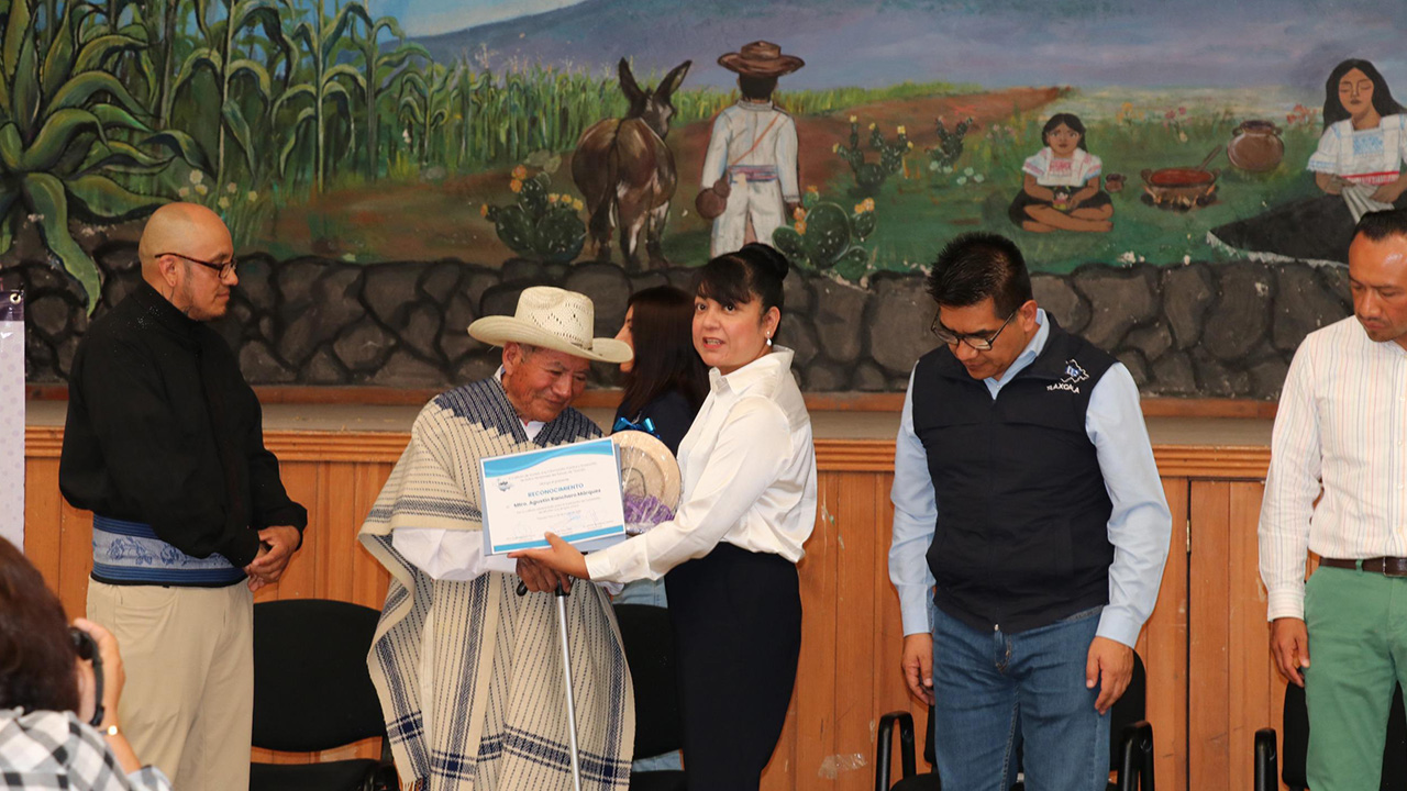 Ixtenco, sede de la primera presentación de materiales informativos en lengua otomí por parte del IAIP Tlaxcala