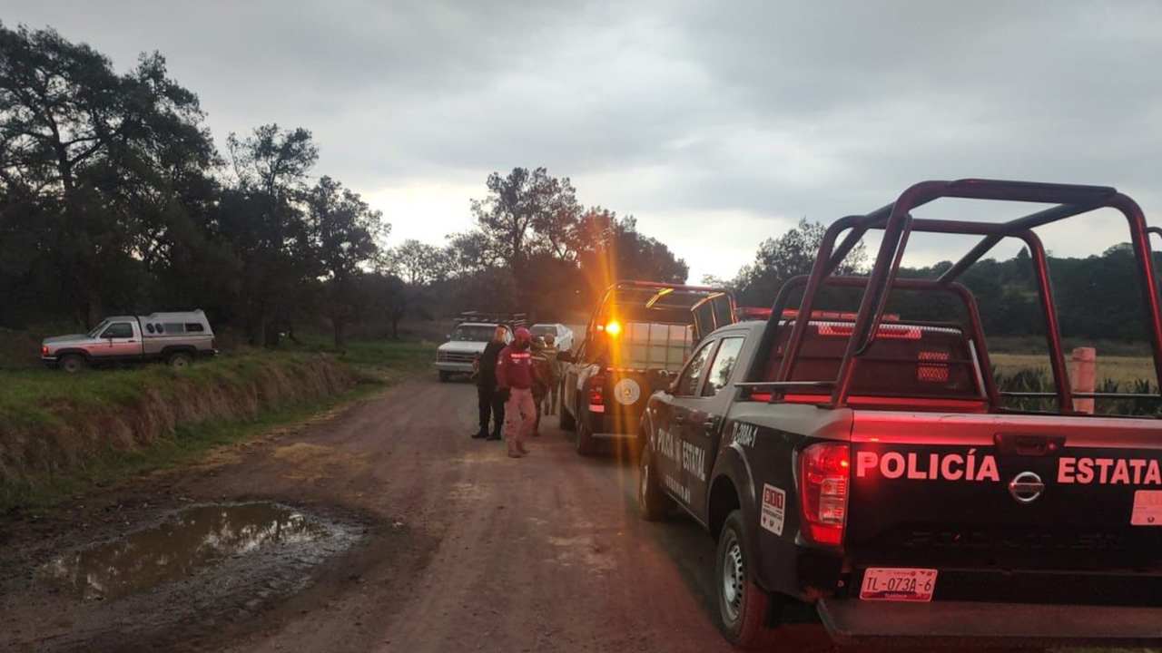Atiende Policía Municipal de Apizaco reporte de persona sin vida en Guadalupe Texcalac