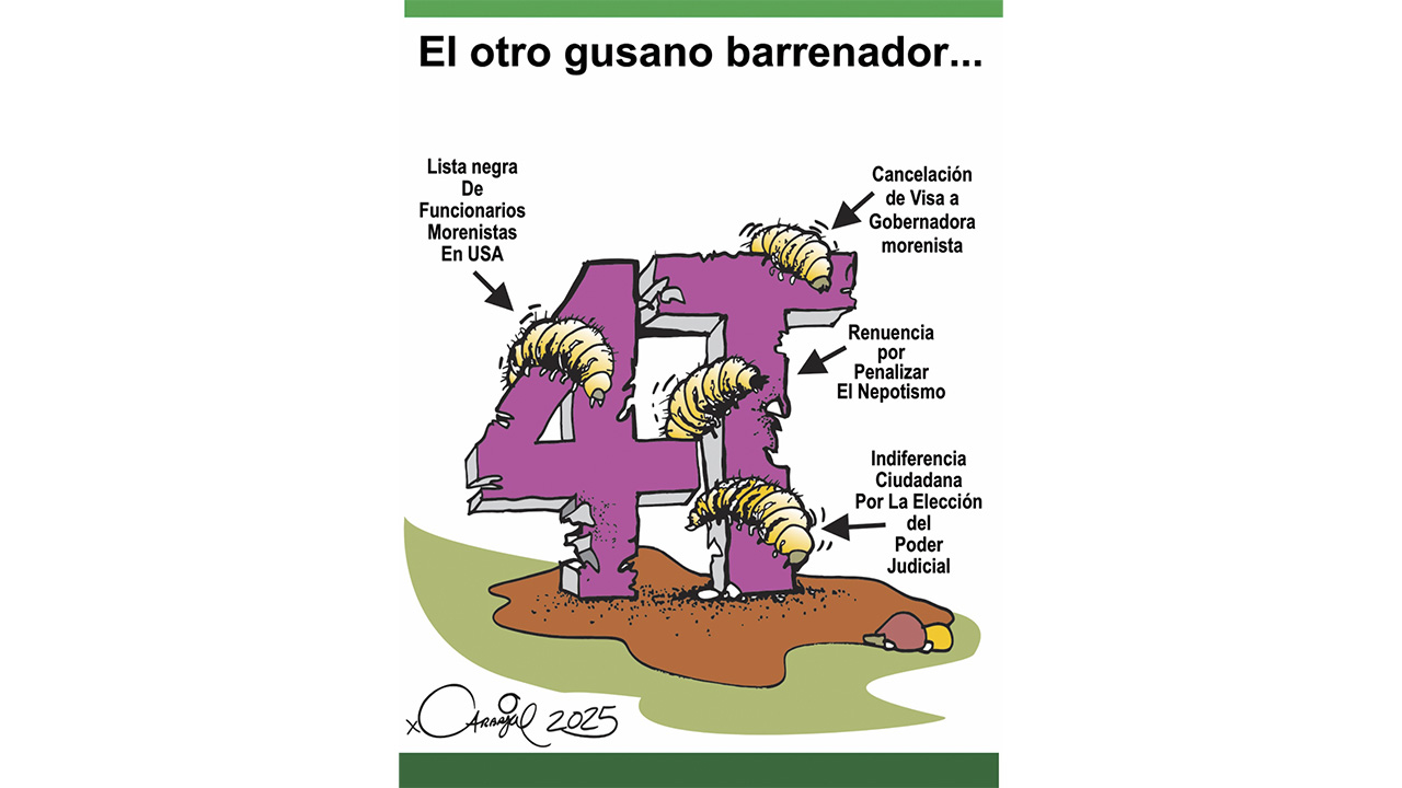 El otro gusano barrenador...
