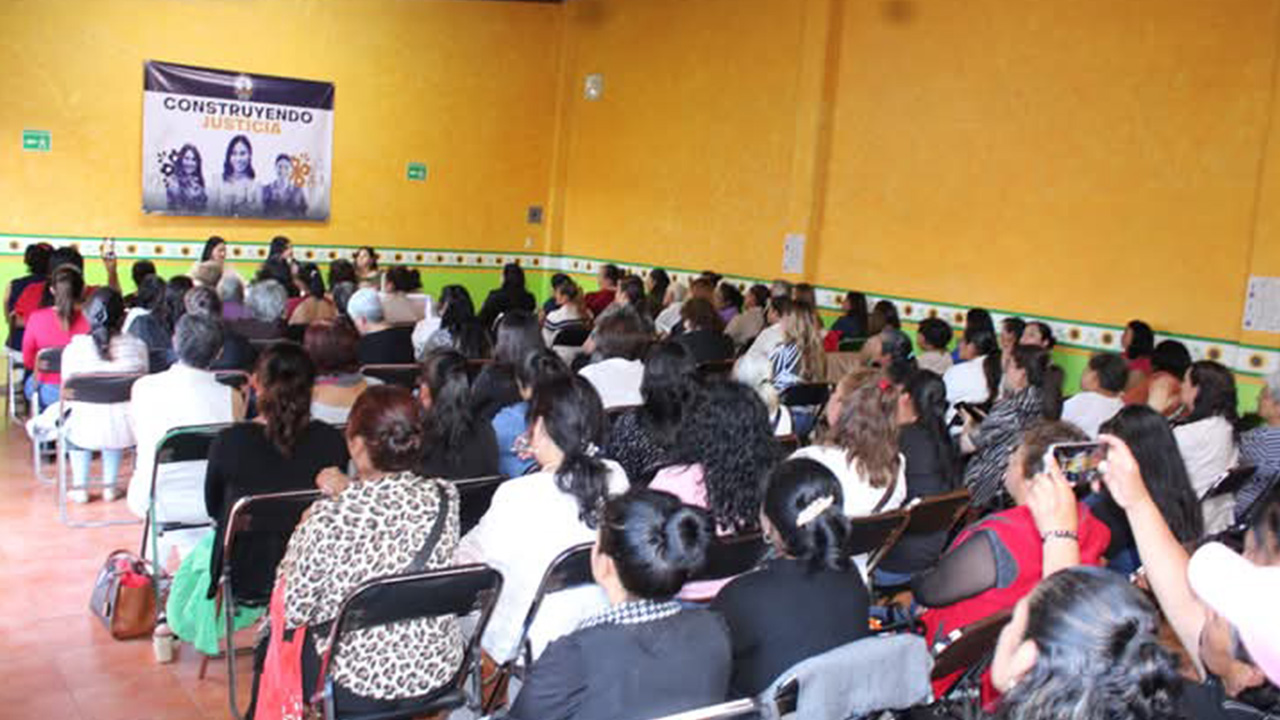 Organización “Construyendo Justicia” llama a mujeres a votar en la elección del Poder Judicial