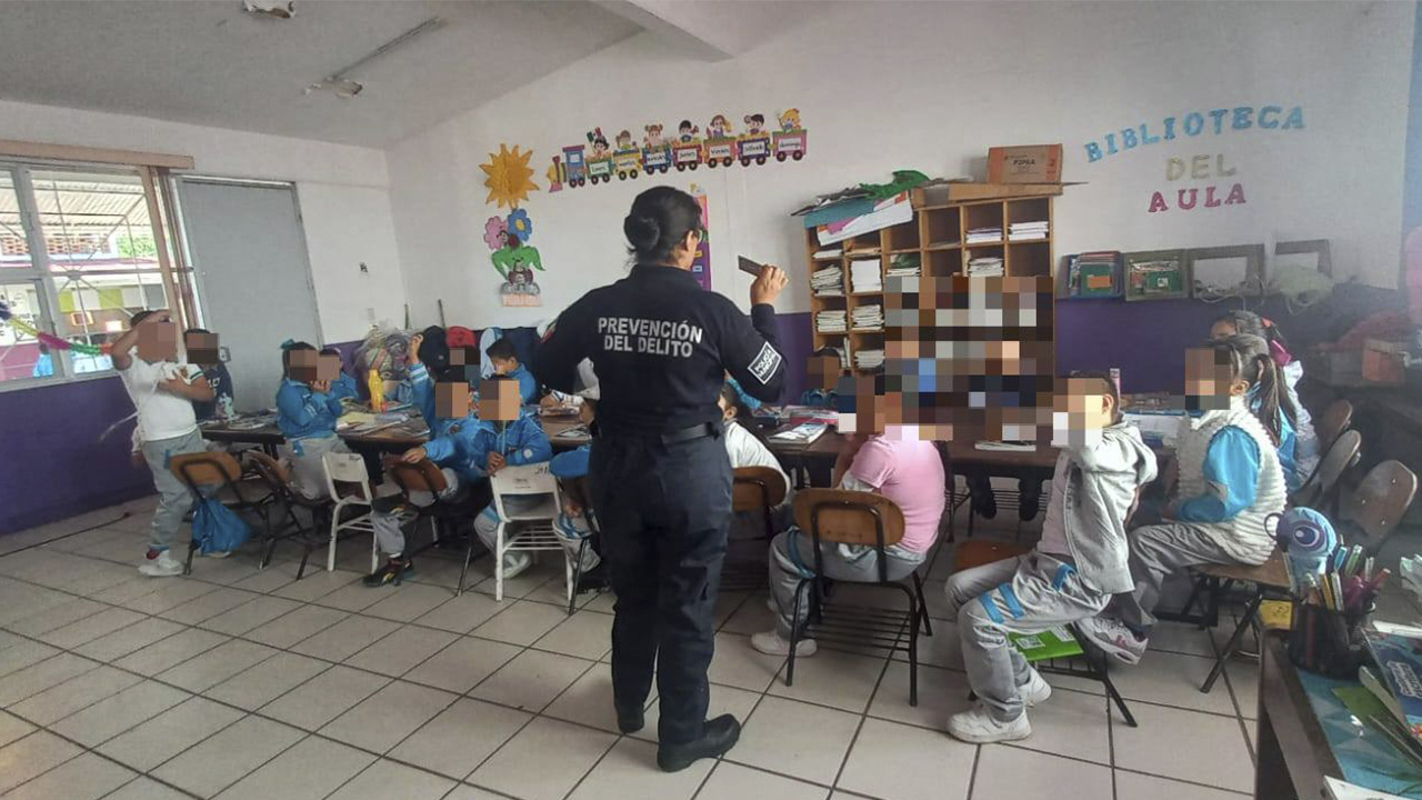 Totolac refuerza la cultura de la prevención en escuelas con acciones coordinadas