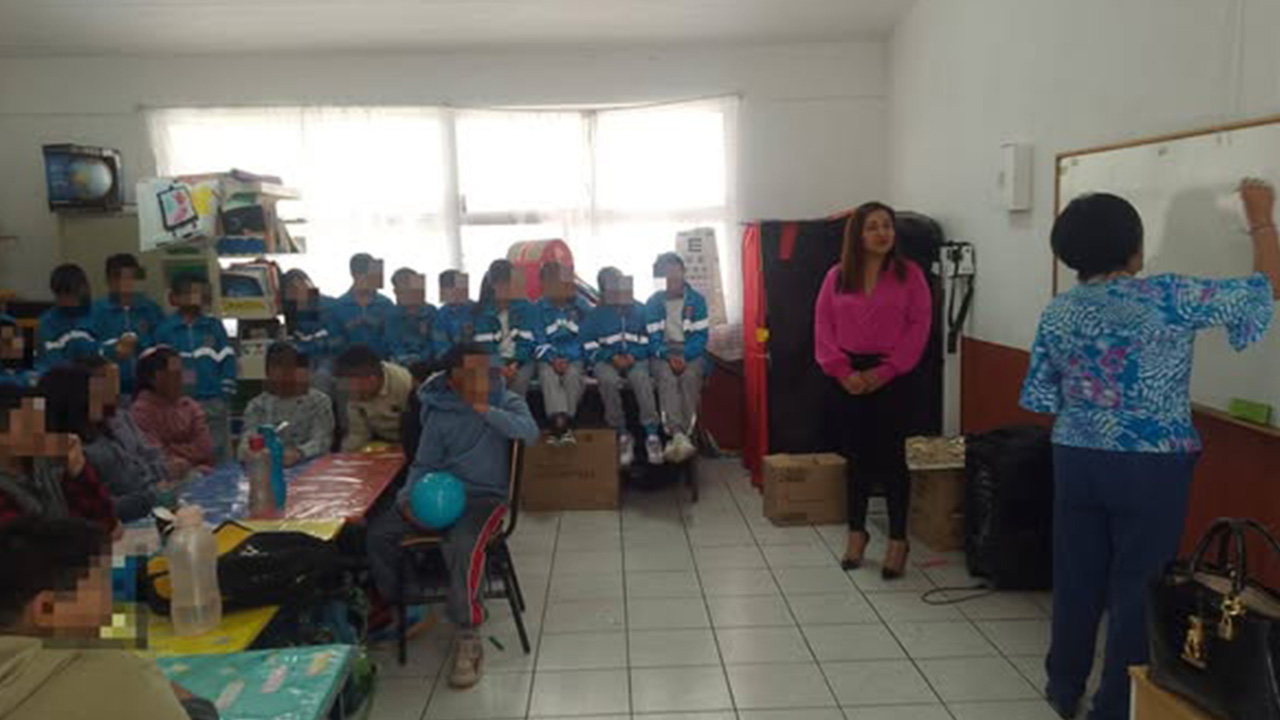 Gobierno Municipal de Totolac lleva conferencia preventiva a estudiantes de primaria