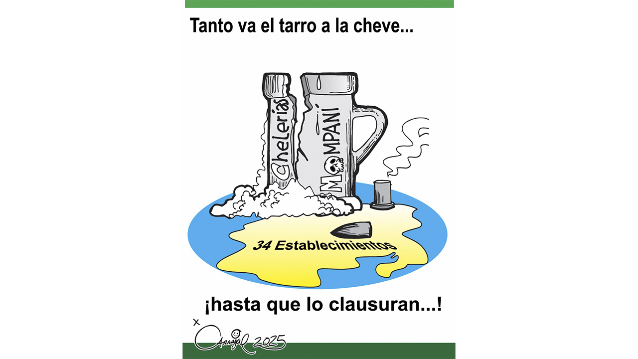 Tanto va el tarro a la cheve...