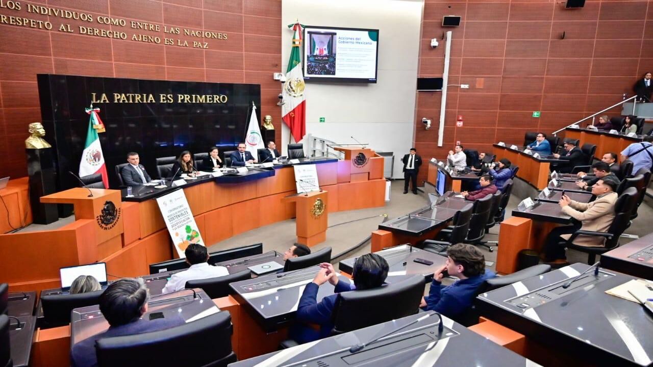 Lleva alcalde Alfonso Sánchez García al senado acciones locales que combaten la desertificación