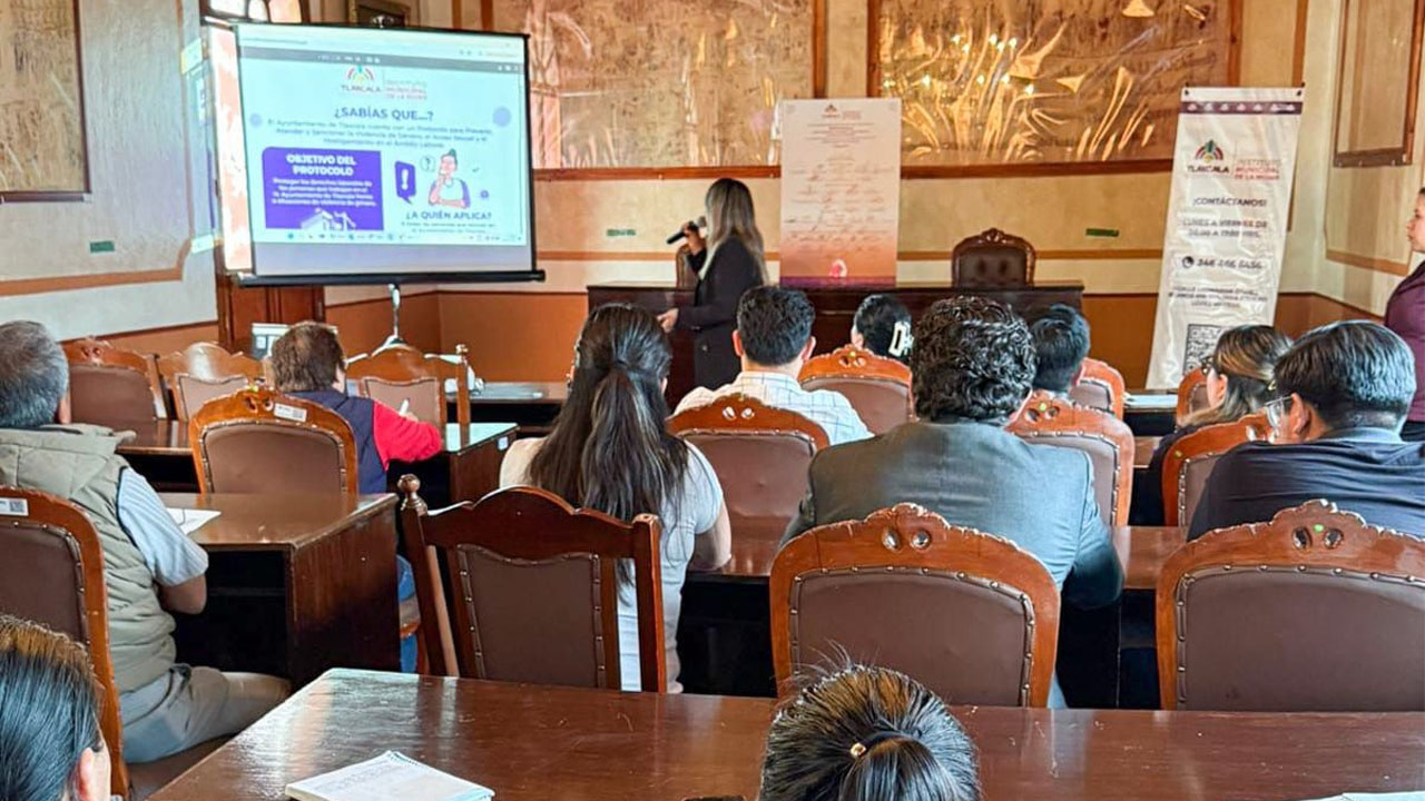 Capacita ayuntamiento de Tlaxcala a más de 250 servidores públicos para la prevención de violencia laboral