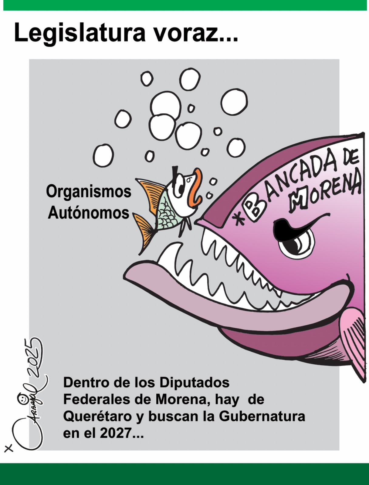 Legislatura voraz