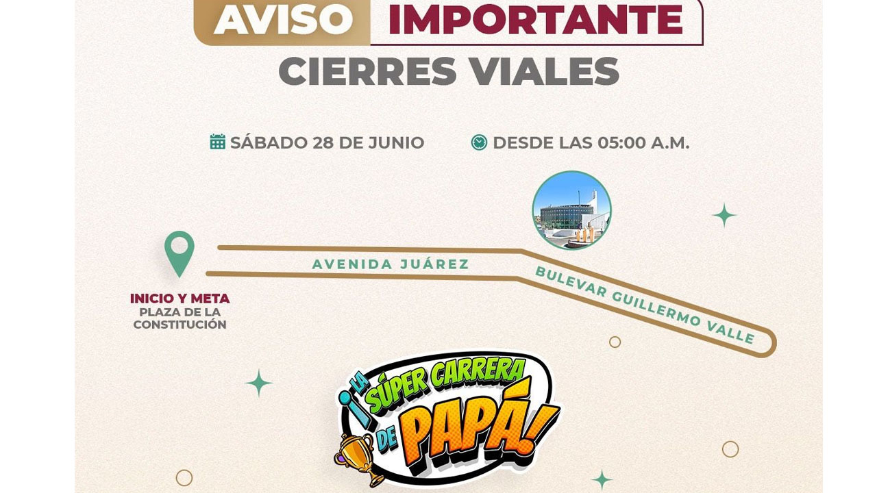 Dirección de seguridad capitalina desplegará operativo vial este sábado por “la súper carrera del papá”