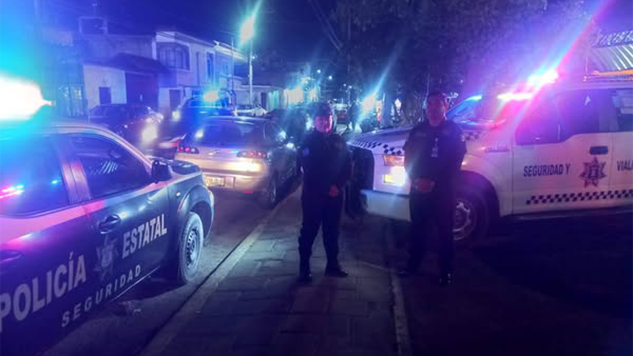 Refuerzan seguridad en Totolac con operativo “Contrafuerte”