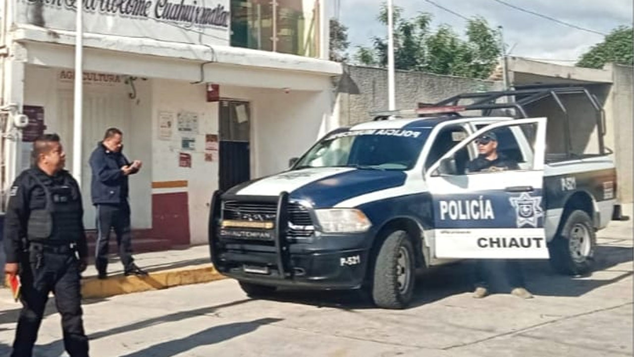 Policía de Chiautempan refuerza la proximidad social con presidencias de comunidad