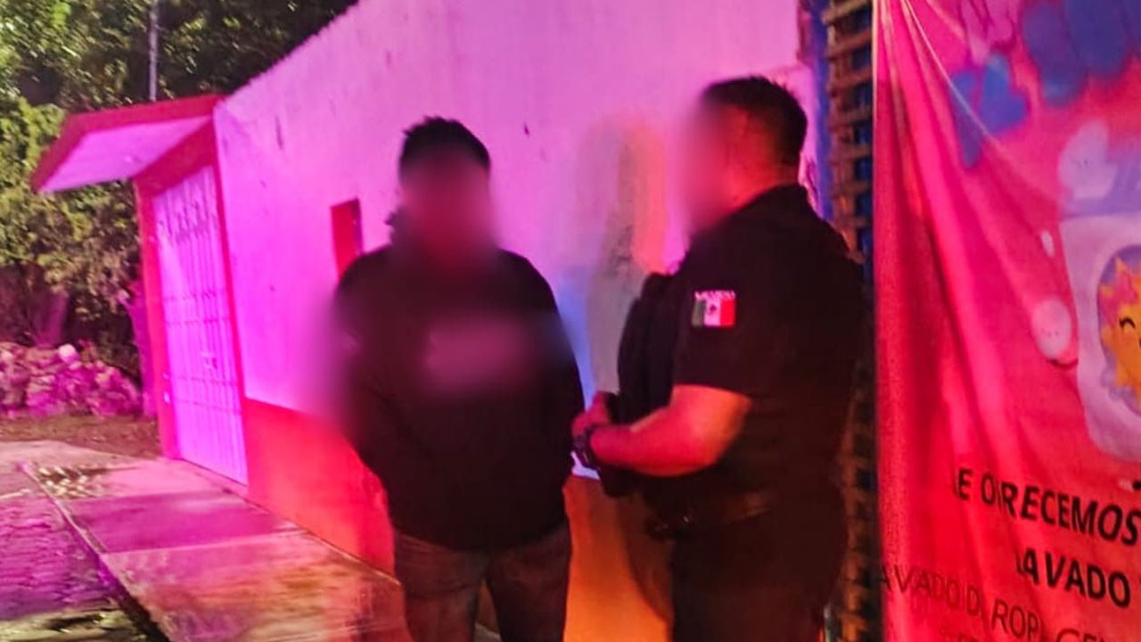 Policía municipal de Tlaxcala protege a mujer que temía agresión de su pareja sentimental