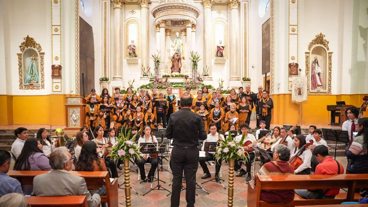 Gobierno de Tlaxcala capital fortalece agenda cultural con concierto de ensamble y coro dirigido por el maestro Xolocotzi