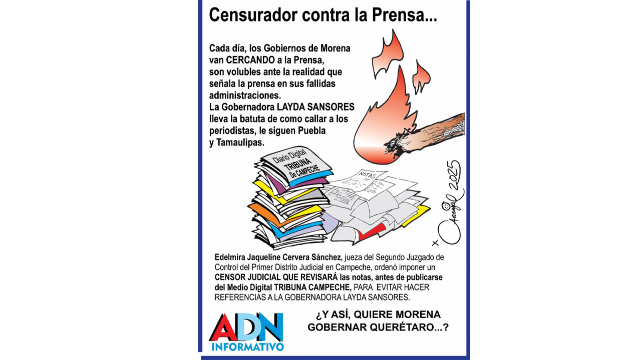 Censurador contra la prensa...