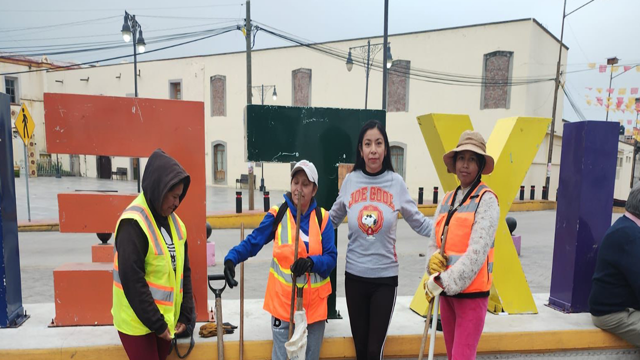 Ixtenco, único municipio en Tlaxcala que impulsa empleo temporal con recursos propios; más de 150 familias beneficiadas