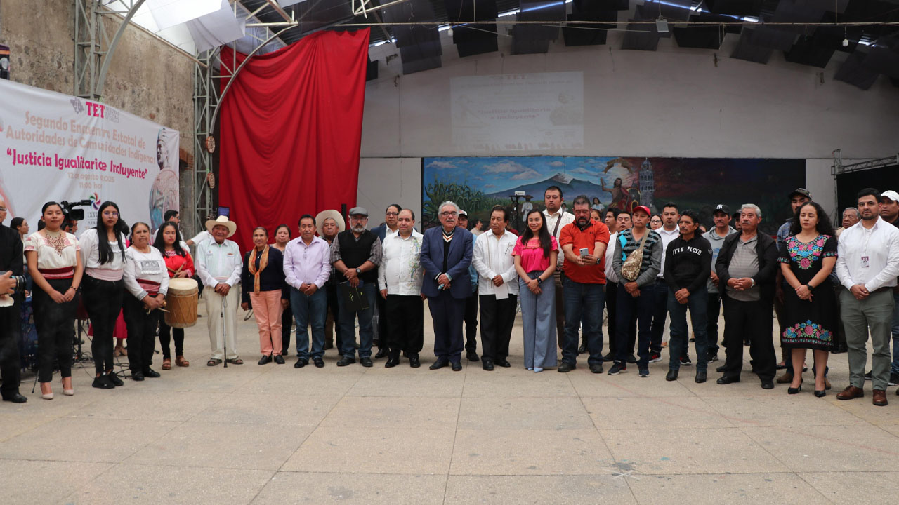 Ixtenco fue sede del II Encuentro de Comunidades Indígenas, Justicia Igualitaria e Incluyente