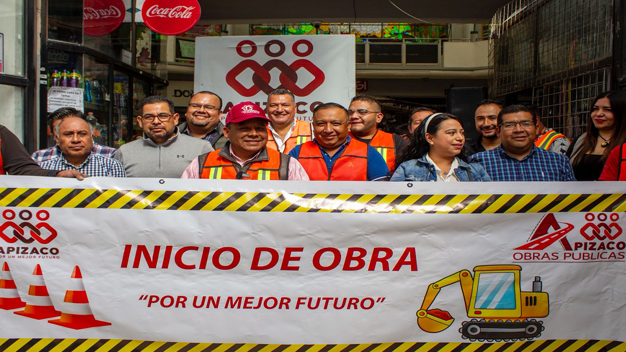 Inicia gobierno de Apizaco rehabilitación de línea eléctrica en la plaza Guadalupe