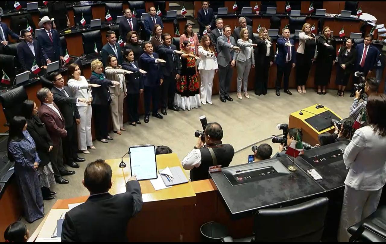 Nuevas magistraturas rinden protesta en el Senado e integran el Pleno de la Sala Regional Ciudad de México