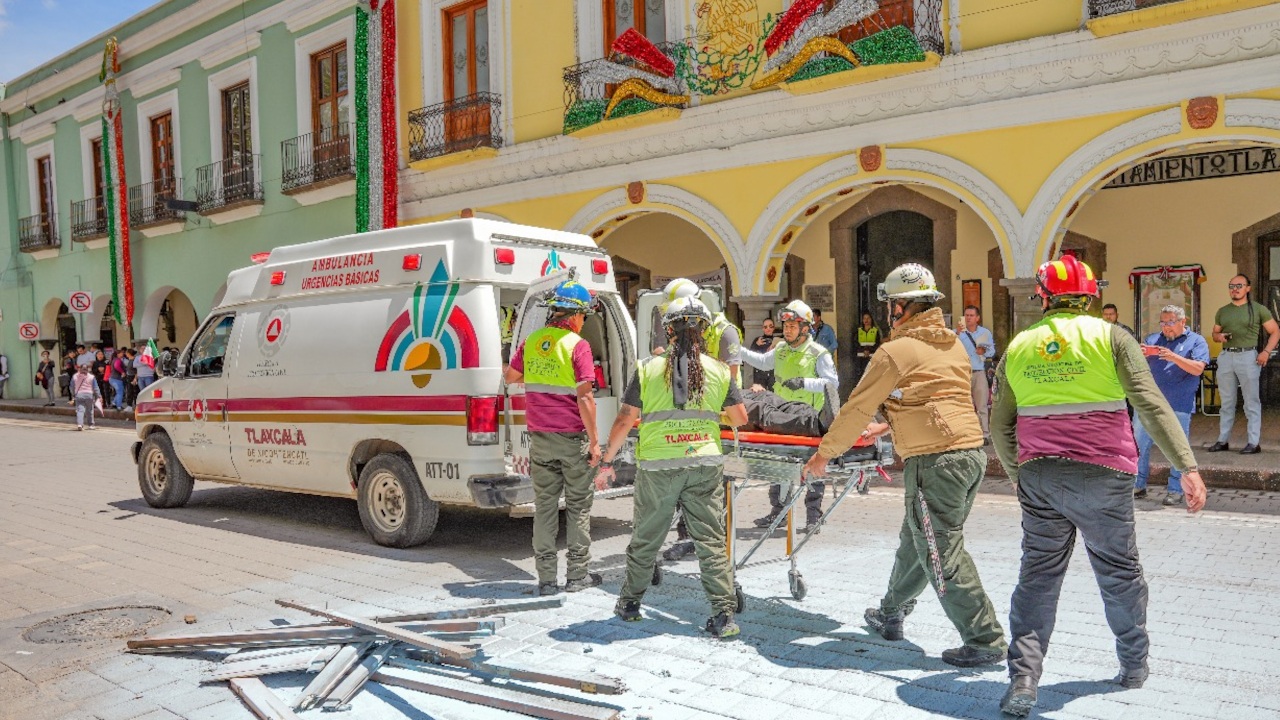 Ayuntamiento de Tlaxcala se suma al segundo simulacro nacional para reforzar la cultura de prevención y protocolos de seguridad
