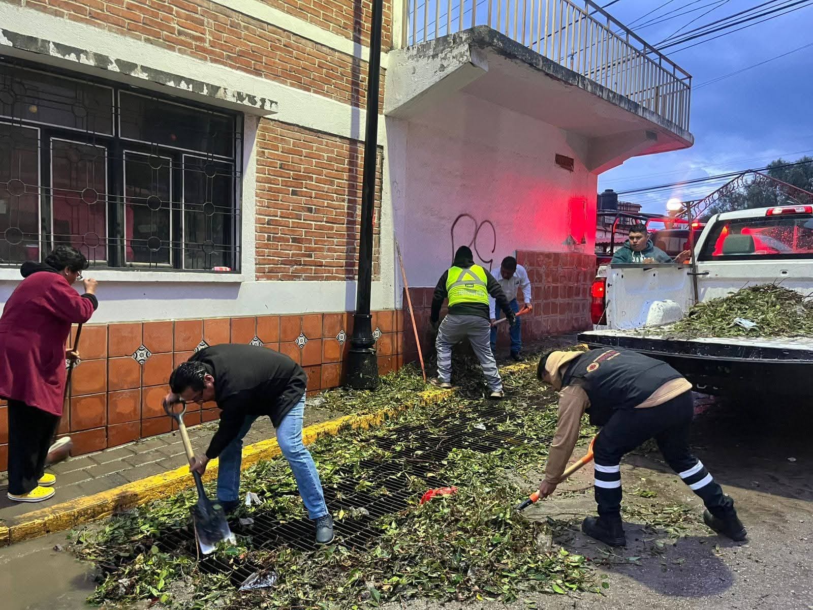 Áreas del gobierno municipal coordinadas ante inclemencias del tiempo
