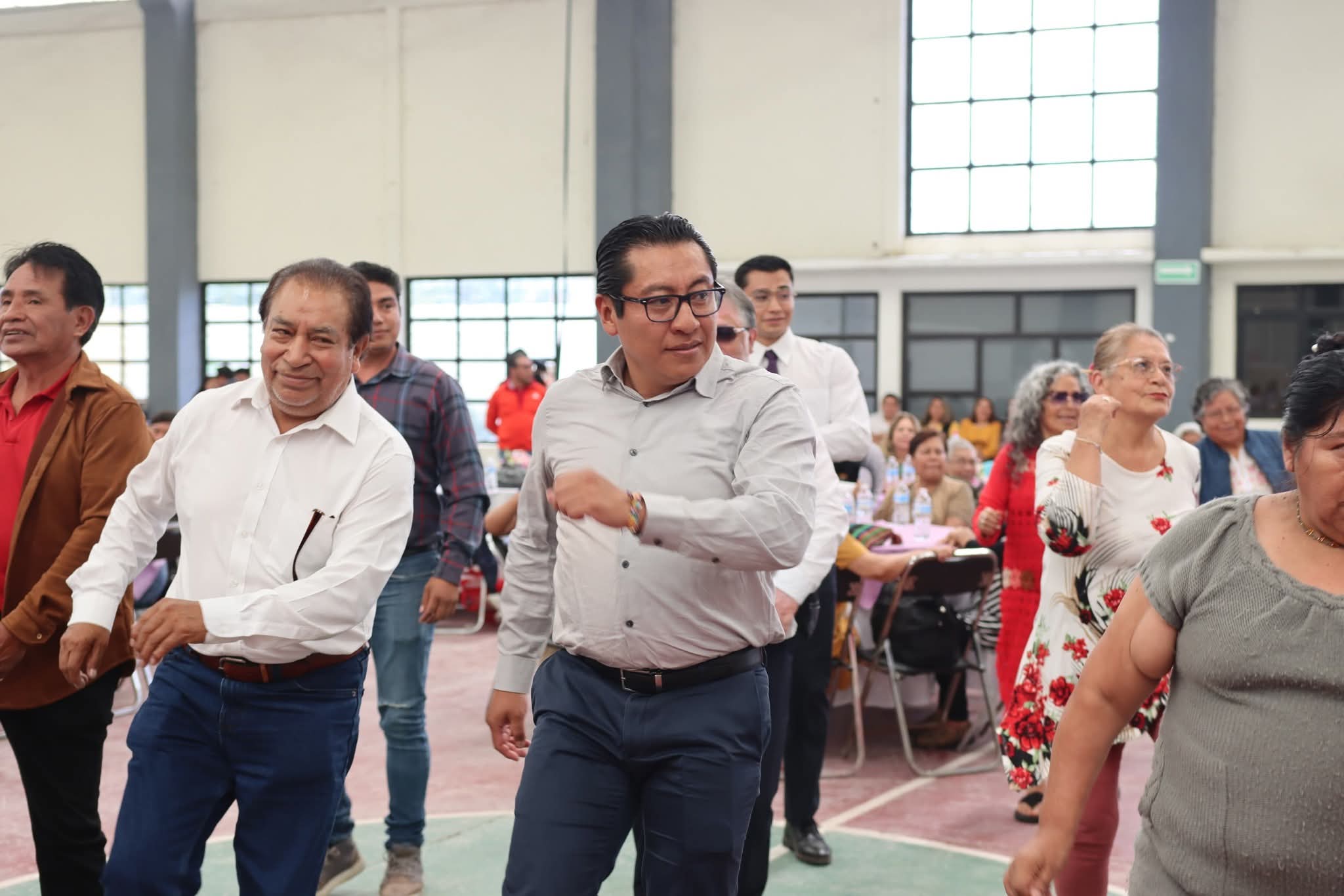 Festejo del Día de la y el Abuelo en Totolac con la presencia de la titular del SEDIF