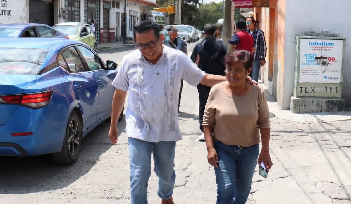 Llega programa de bacheo a la avenida xicoténcatl en acxotla del río